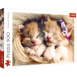 Trefl Puzzle 500 Spiace mačky