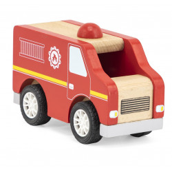 Viga Drevené hasičské auto 13cm