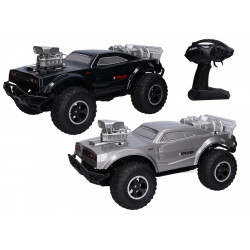 Auto RC na diaľkové ovládanie Rock Crawler 48cm - čierna