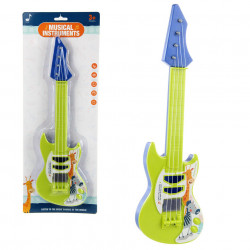 Gitara so zvieratkami 42cm - zelená