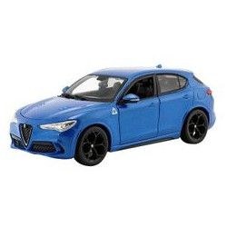 Bburago auto 1:24 Plus Alfa Romeo Stelvio modrá