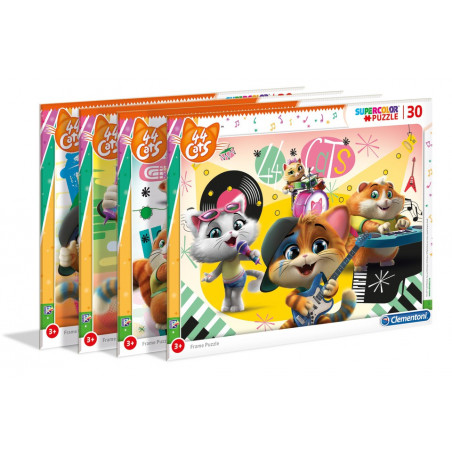 Clementoni puzzle 30, 44 Mačiek