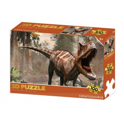 Puzzle 3D Dino Ceratosaurus 100 dielikov