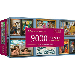 Trefl Puzzle 9000 UFT - Bláznivé umenie