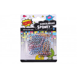 Kancelárske sponky 28mm 40ks