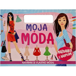 Moja móda omaľovánka s nálepkami