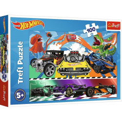 Puzzle Hot Wheels 100 dielikov