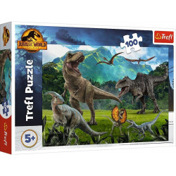 Puzzle Jurský svet Nadvláda 100 dielikov