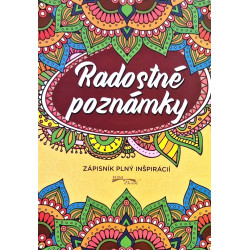 Radostné poznámky Zápisník plný inšpirácií